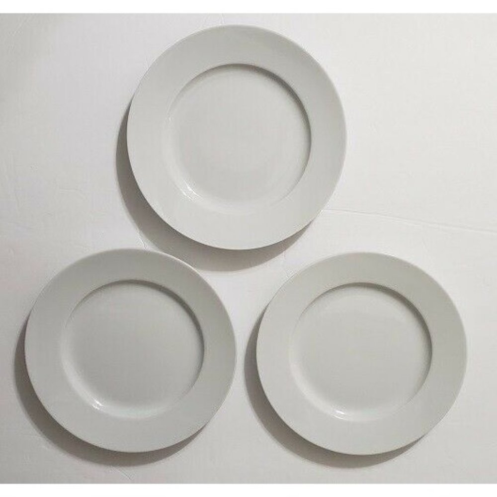 Collins Tabletops Gallery off White 8 1/4" sandwich 3 Plates 365 Dinnerware